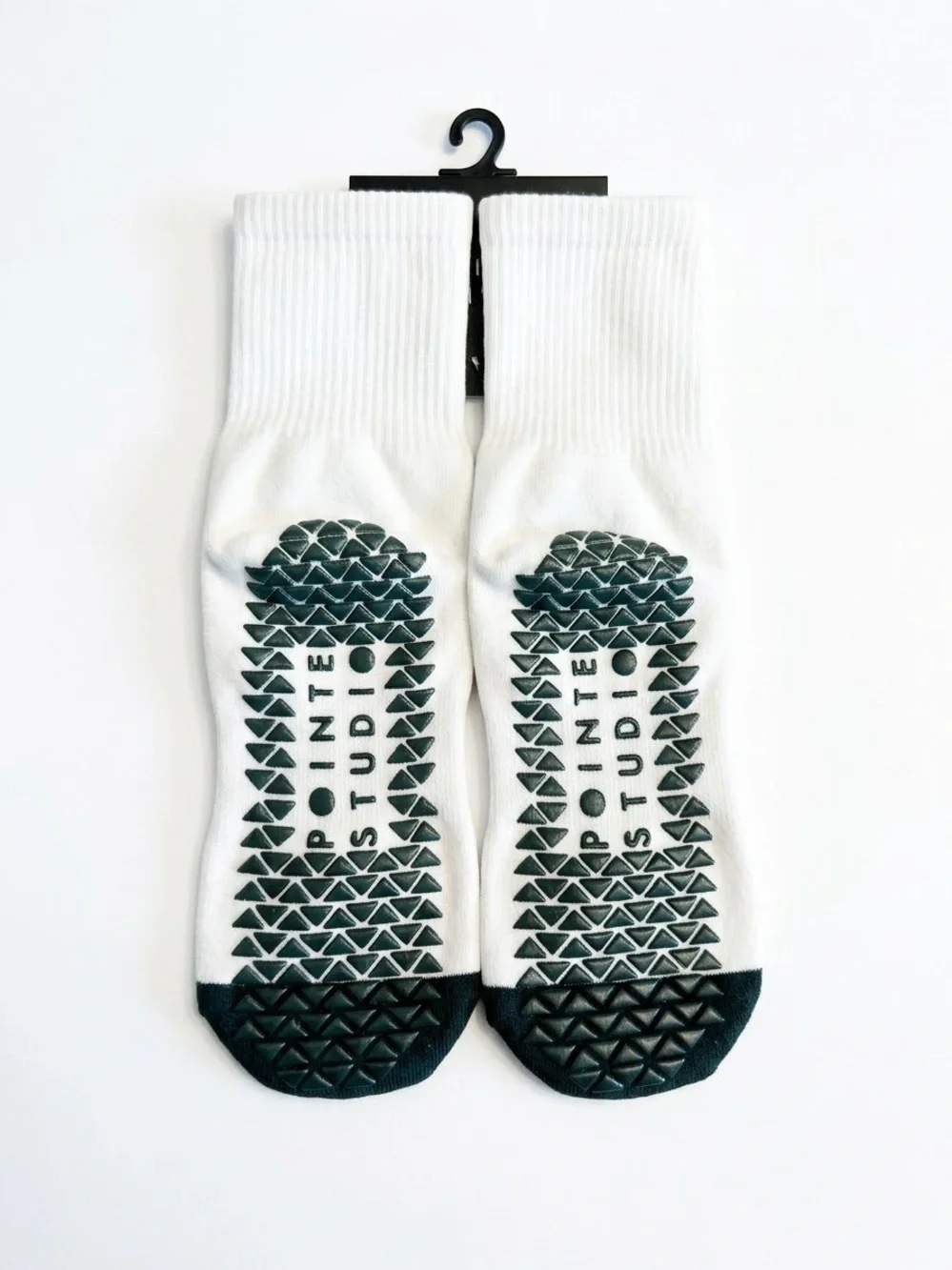 Daily Practice x Pointe Studio White Crew Socks